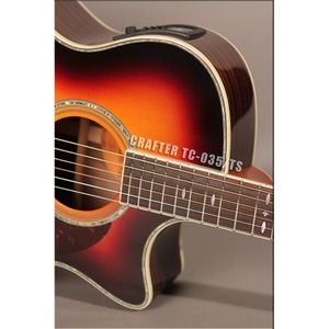 Электроакустическая гитара CRAFTER TC-035/TS + Чехол