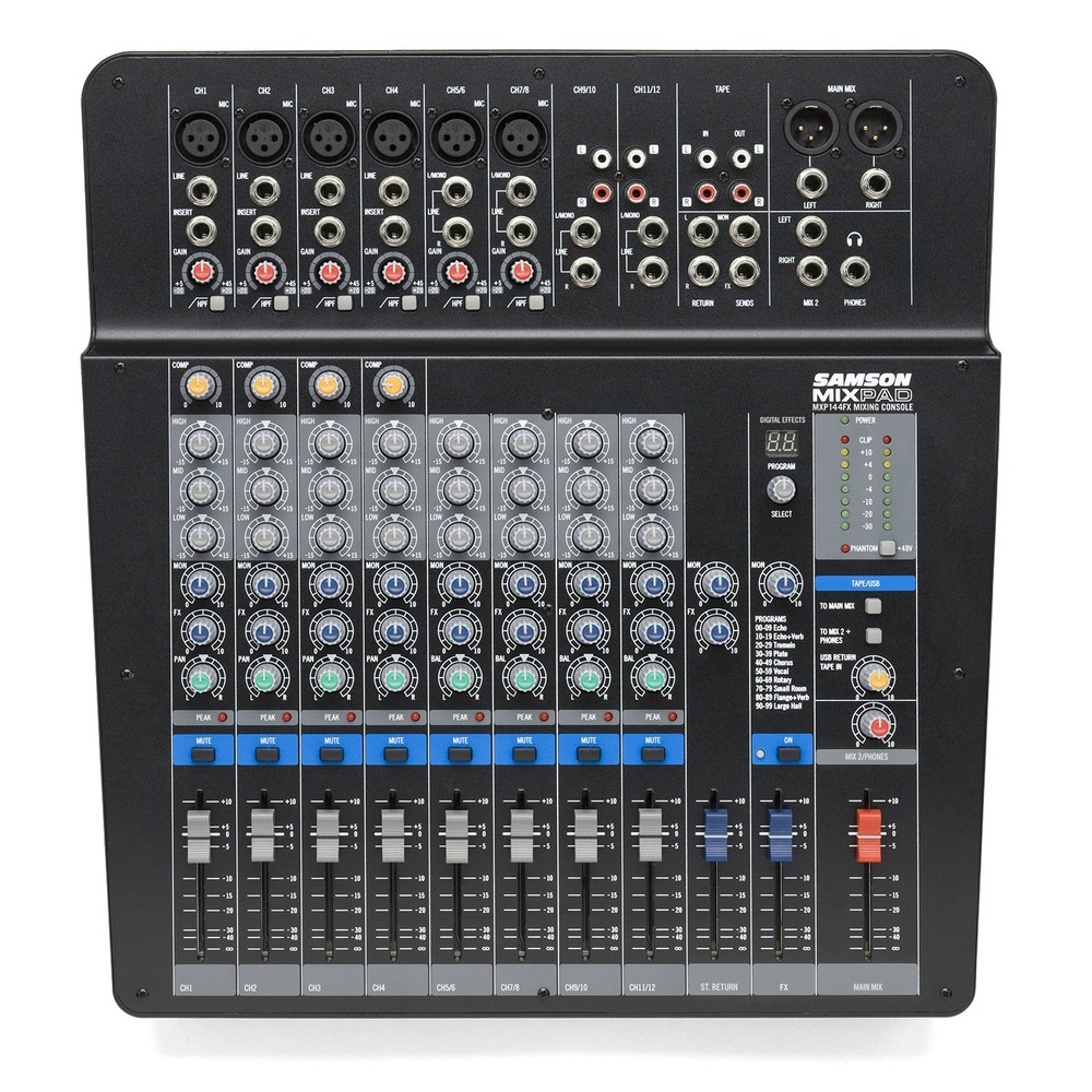 Аналоговый микшер Samson MixPad MXP144FX