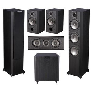 Комплект акустических систем Wharfedale Vardus 410 Power set 5.1 Black