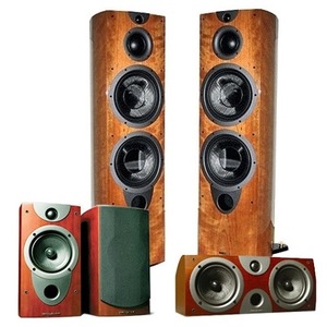 Комплект акустических систем Wharfedale Evo-2 508 5.0 Set Piano Cherry