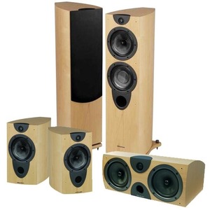 Комплект акустических систем Wharfedale Evo-2 408 5.0 Set Piano Maple
