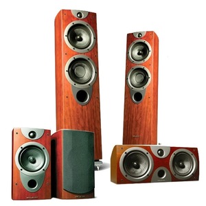 Комплект акустических систем Wharfedale Evo-2 408 5.0 Set Piano Cherry