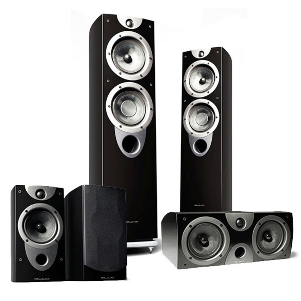 Комплект акустических систем Wharfedale Evo-2 408 5.0 Set Piano Black