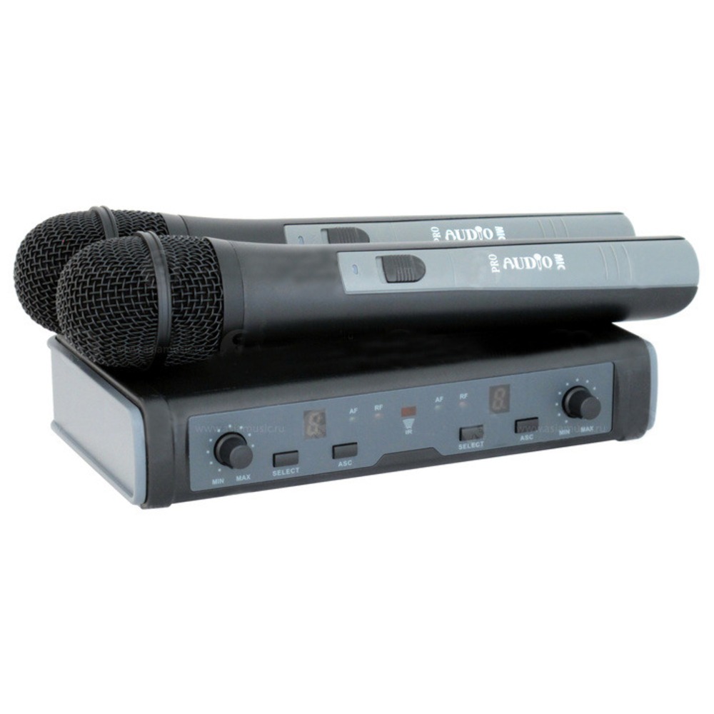 Радиосистема на два микрофона ProAudio DWS-807HT