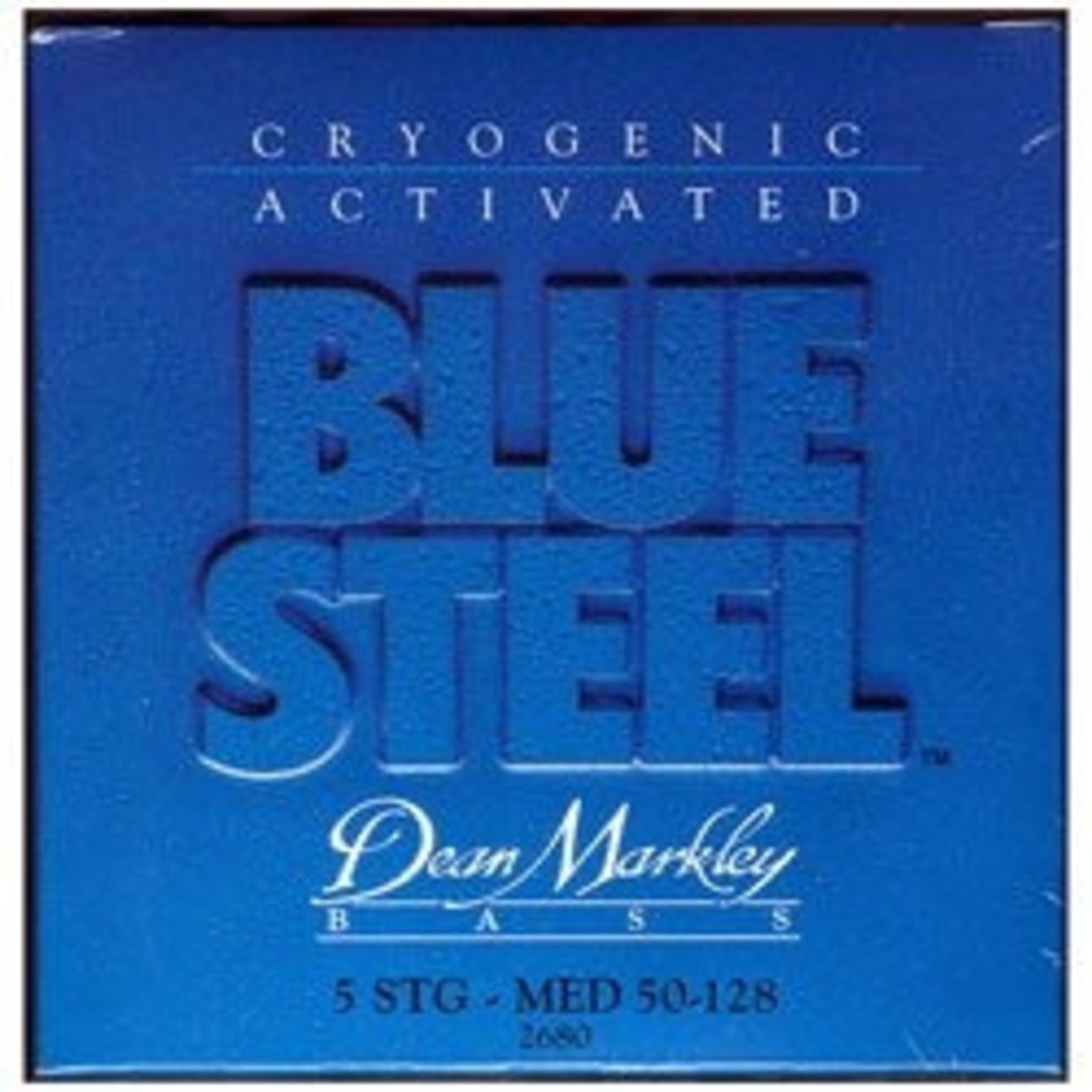 Струны для бас-гитары Dean Markley 2680 Blue Steel Bass MED