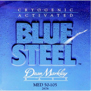 Струны для бас-гитары Dean Markley 2676 Blue Steel Bass MED