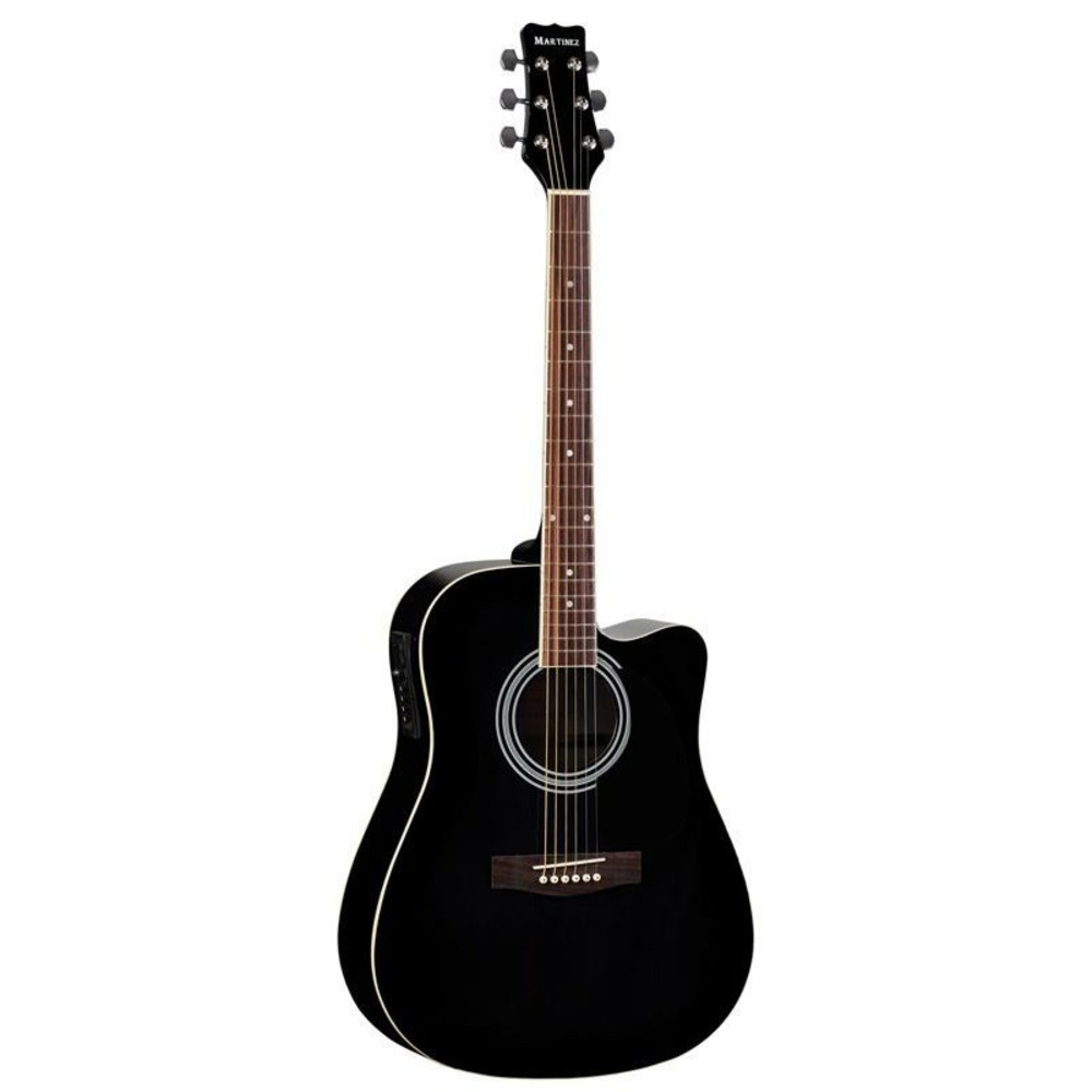 Электроакустическая гитара Martinez FAW-702CEQ TBK