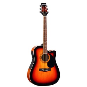 Электроакустическая гитара Martinez FAW-702CEQ VS