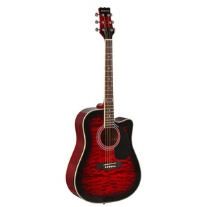 Акустическая гитара Martinez FAW-802CQ TWRS