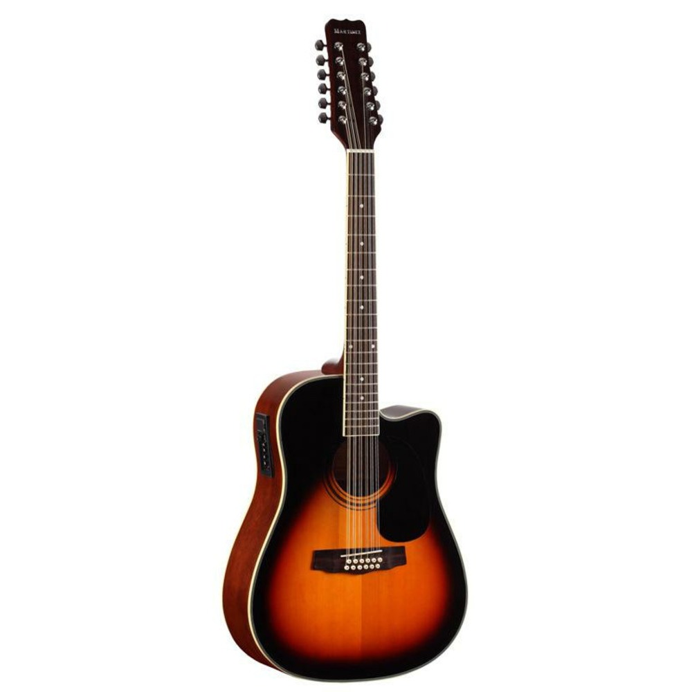 Электроакустическая гитара Martinez FAW-802-12CEQ TRS