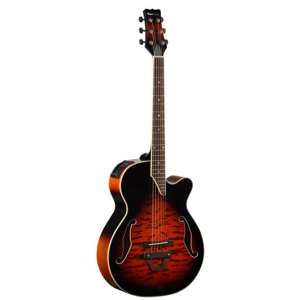 Электроакустическая гитара Martinez FAW-2038 CEQ/SB