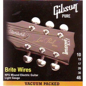 Струны для электрогитары Gibson SEG-700L BRITE WIRES NPS WOUND