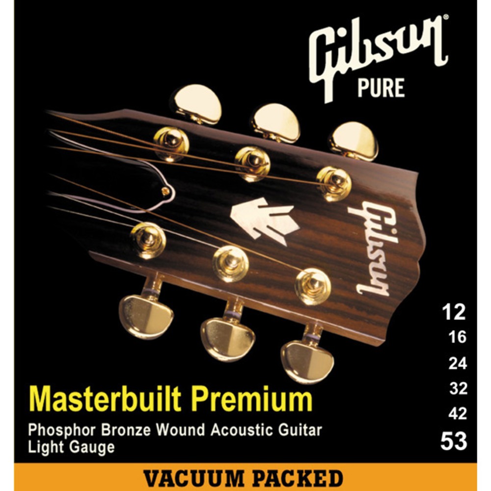 Струны для акустической гитары Gibson SAG-MB12 MASTERBUILT PHOSPHOR BR