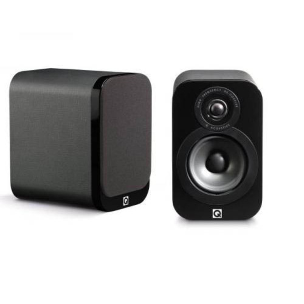 Полочная акустика Q Acoustics Q3010 Black Leather