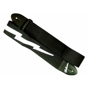 Ремень для гитары Gibson ASGSBL-10 LIGHTNING BOLT Style 2 Safety strap - jet black