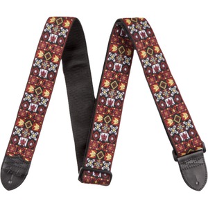 Ремень для гитары Fender Festival Hootenanny Strap Red