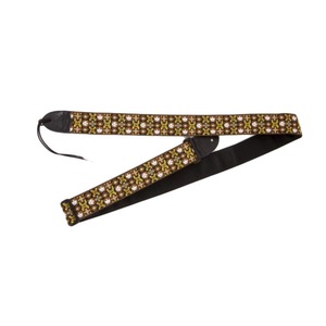 Ремень для гитары Fender Festival Hootenanny Strap Brown/Gold