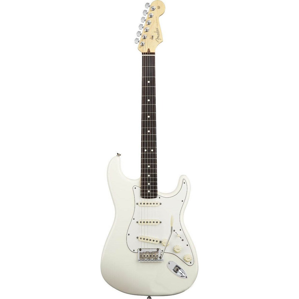 Электрогитара Fender American Standard Stratocaster RW Olympic White