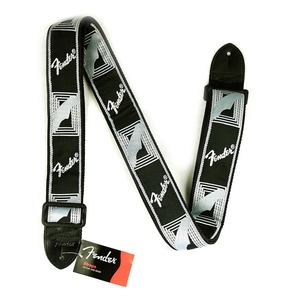 Ремень для гитары FENDER BLK/LT GREY