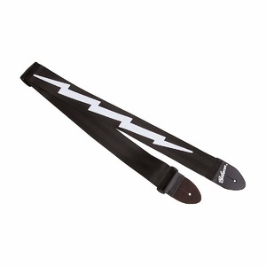 Ремень для гитары Fender Nylon Lightning Bolt Strap Black