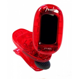 Тюнер/метроном Fender California Series Clip-On Tuner Candy Apple Red