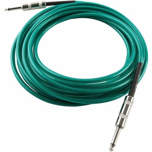 Кабель аудио 1xJack - 1xJack Fender 20 California Instrument Cable Surf Green 6.0m