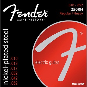 Струны для акустической гитары Fender STRINGS NEW SUPER 250RH NPS BALL END