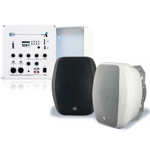 Акустика универсальная трансляционная CVGaudio ReBox A15 + ODH508W/Bl 2 штуки