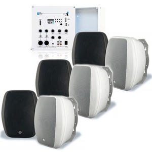 Встраиваемая акустика универсальная CVGaudio ReBox A15 + ODH508W/Bl 6 штук
