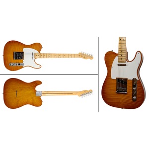 Электрогитара Fender CUSTOM SHOP 2015 FLAME MAPLE TOP AMERICAN CUSTOM TELECASTER MN VIOLIN BURST