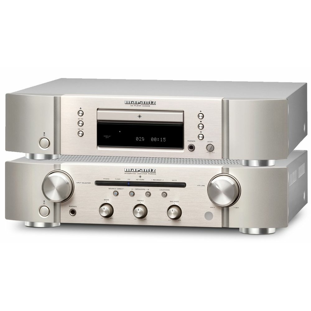 Комплект CD + усилитель Marantz CD6005 + PM6005 Silvergold