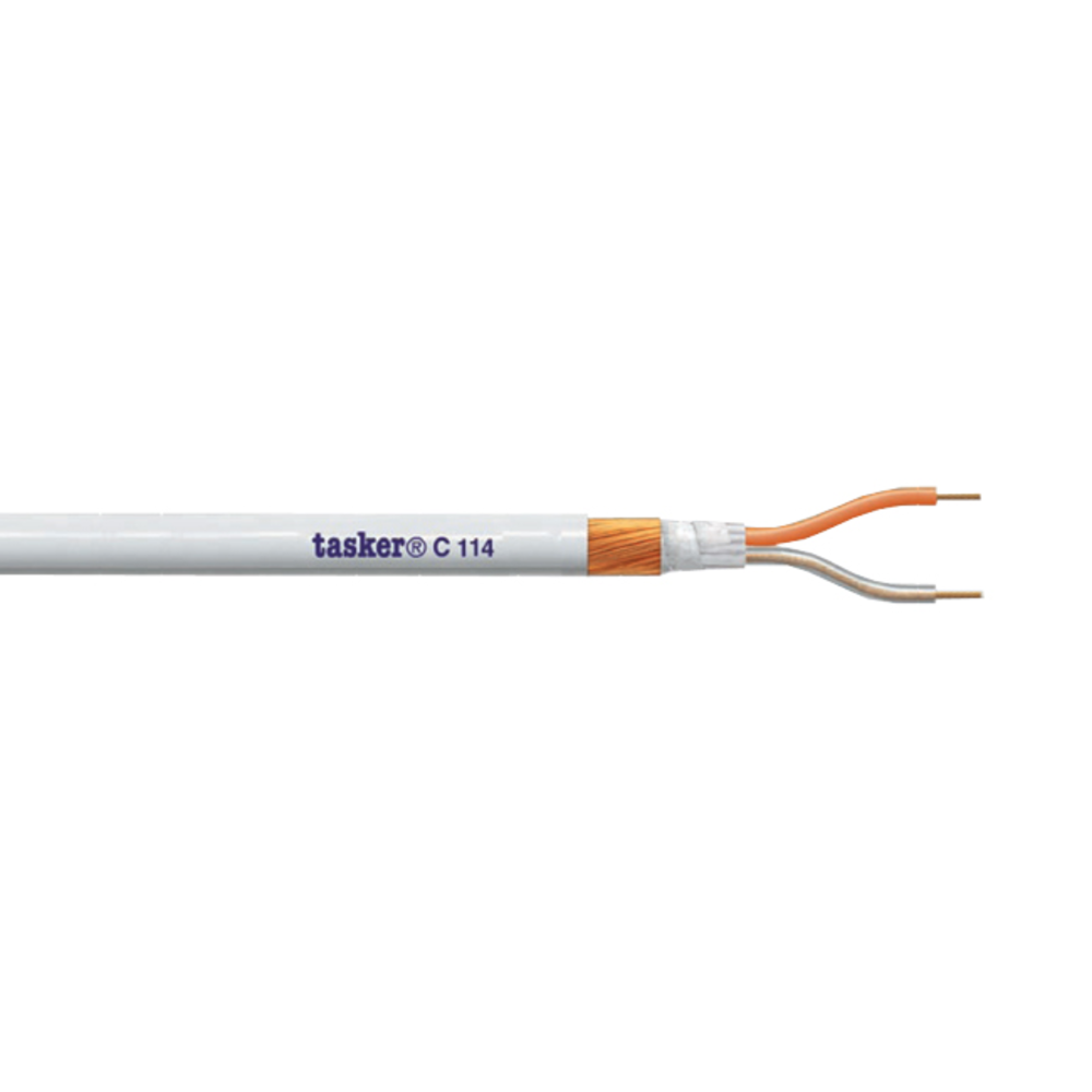 Кабель микрофонный в нарезку Tasker C114 White