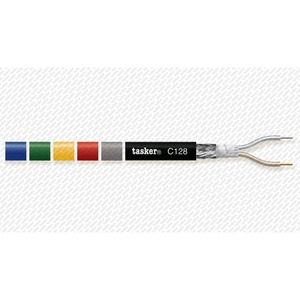 Микрофонный кабель на метраж Tasker C128 PUR-BLACK