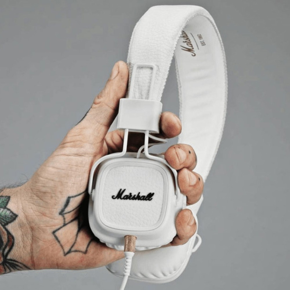 Наушники Marshall Major 2 Белые Купить