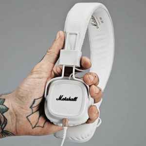 Наушники мониторные классические Marshall Major II White