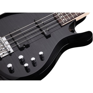 Бас-гитара SCHECTER C-4 Deluxe STBLK