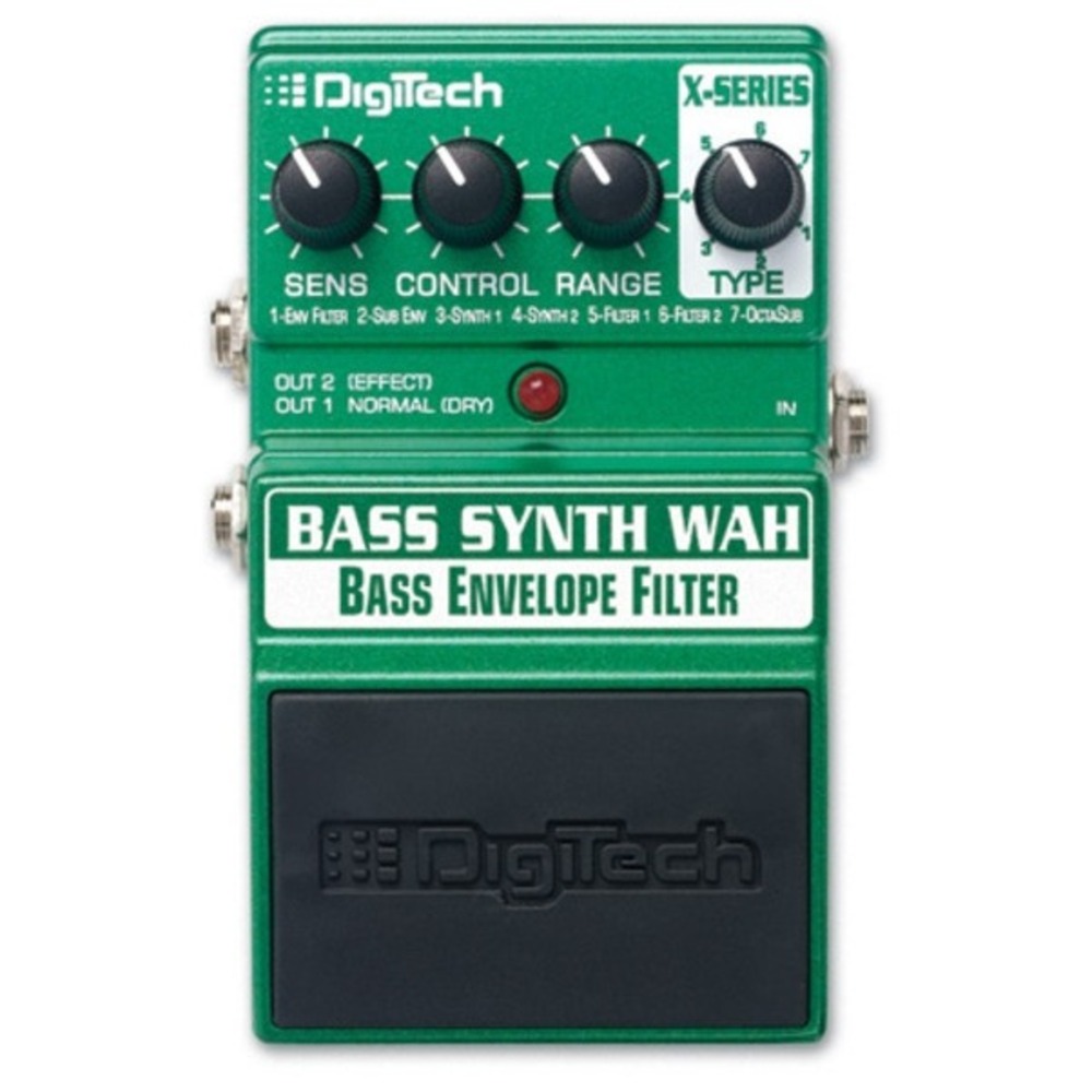 Педаль эффектов/примочка для бас гитары DIGITECH XBW Bass Synth Wah