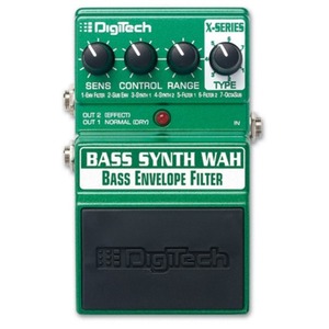 Педаль эффектов/примочка для бас гитары DIGITECH XBW Bass Synth Wah