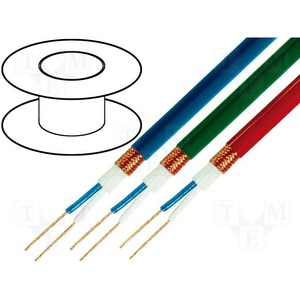 Кабель микрофонный в нарезку Tasker C208 Blue
