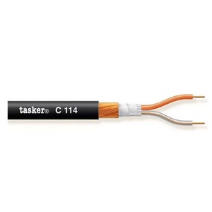 Микрофонный кабель на метраж Tasker C114/500 Black
