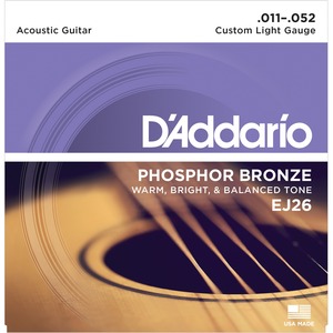 Струны для акустической гитары DAddario EJ26