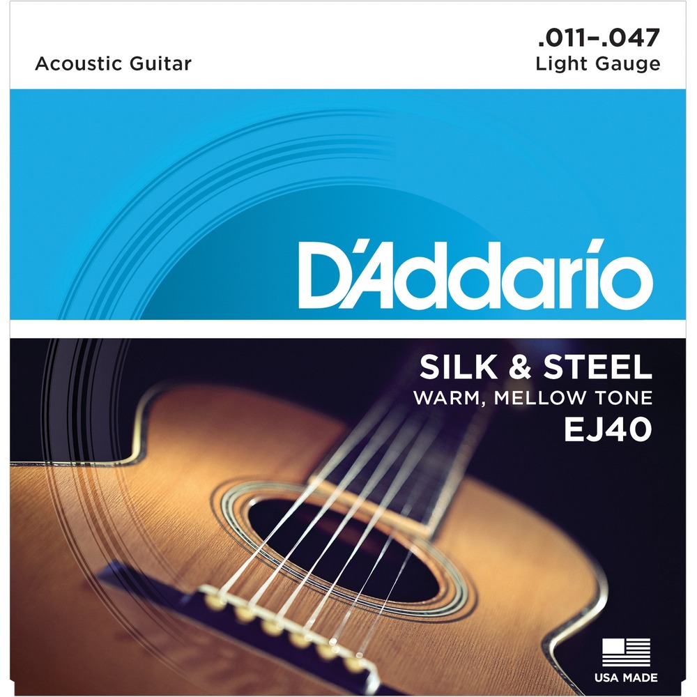 Струны для акустической гитары DAddario EJ40