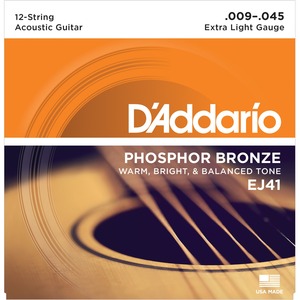 Струны для акустической гитары DAddario EJ41