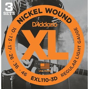 Струны для электрогитары DAddario EXL110/3D
