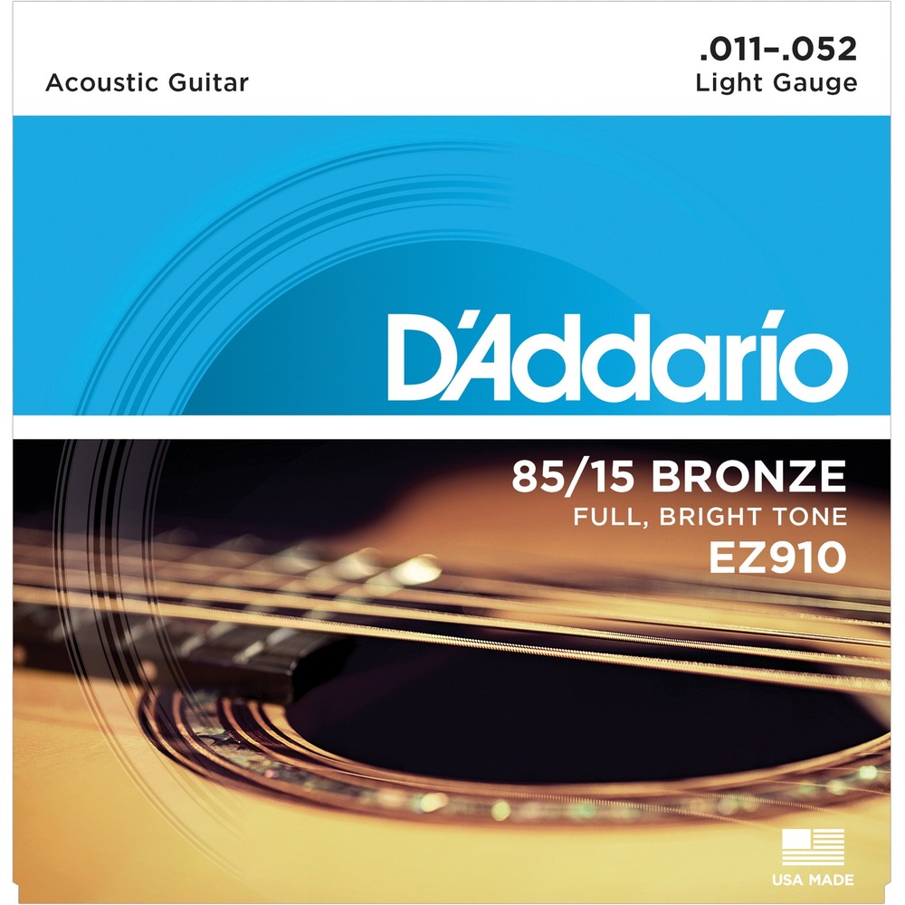 Струны для акустической гитары DAddario EZ910