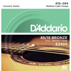 Струны для акустической гитары DAddario EZ920