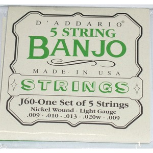 Струны для банджо DAddario J60