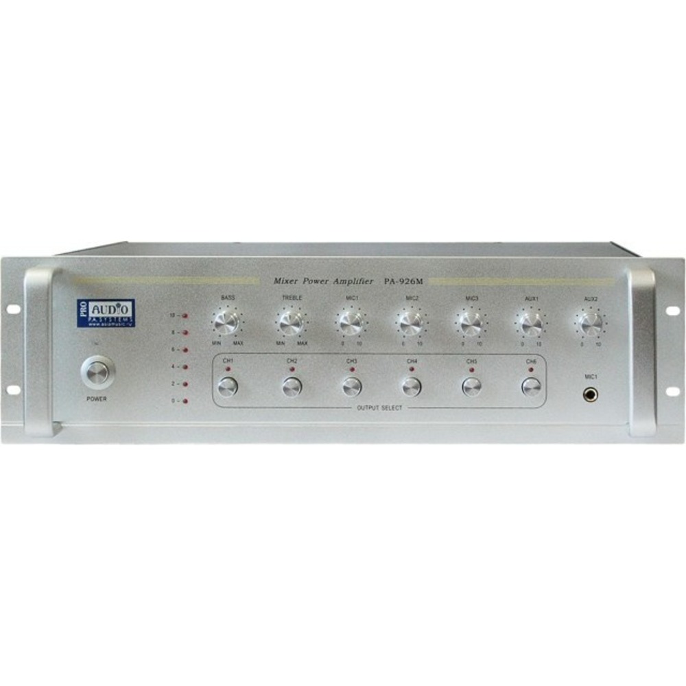 Микшер-усилитель универсальный ProAudio PA-926M