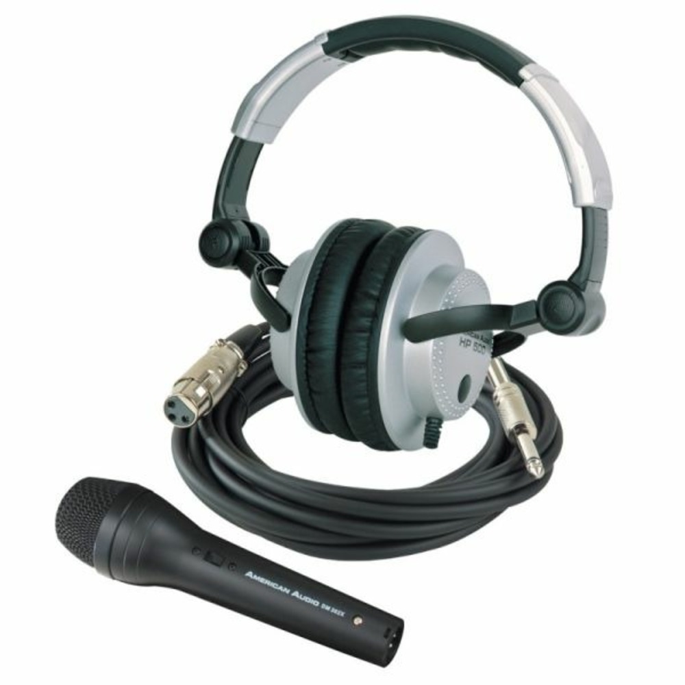 Наушники мониторные классические American Audio Stage/studio Mic Kit