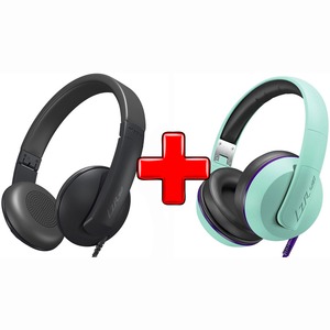 Комплект наушников Magnat LZR 760 Pure Black + LZR 580 Green vs. Purple